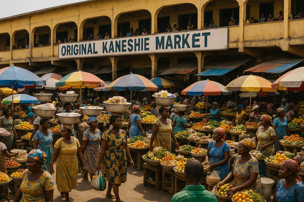 Welcome to Original Kaneshie Market 🇬🇭🇳🇬🇸🇱🇱🇷🇨🇮
