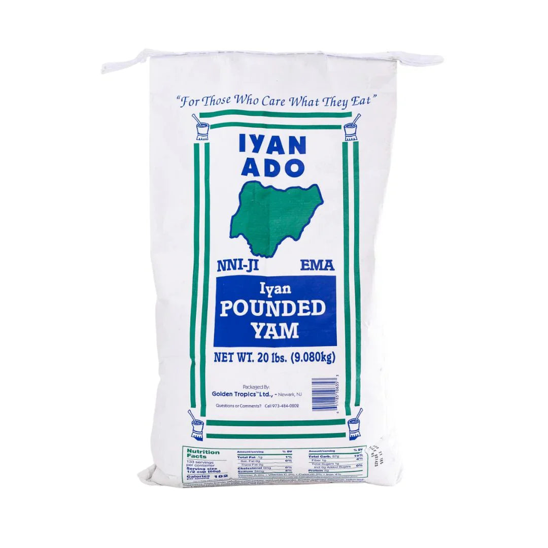 🍽️🌾 Iyan Ado: Authentic Pounded Yam Made Simple