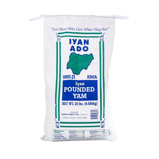 🍽️🌾 Iyan Ado: Authentic Pounded Yam Made Simple