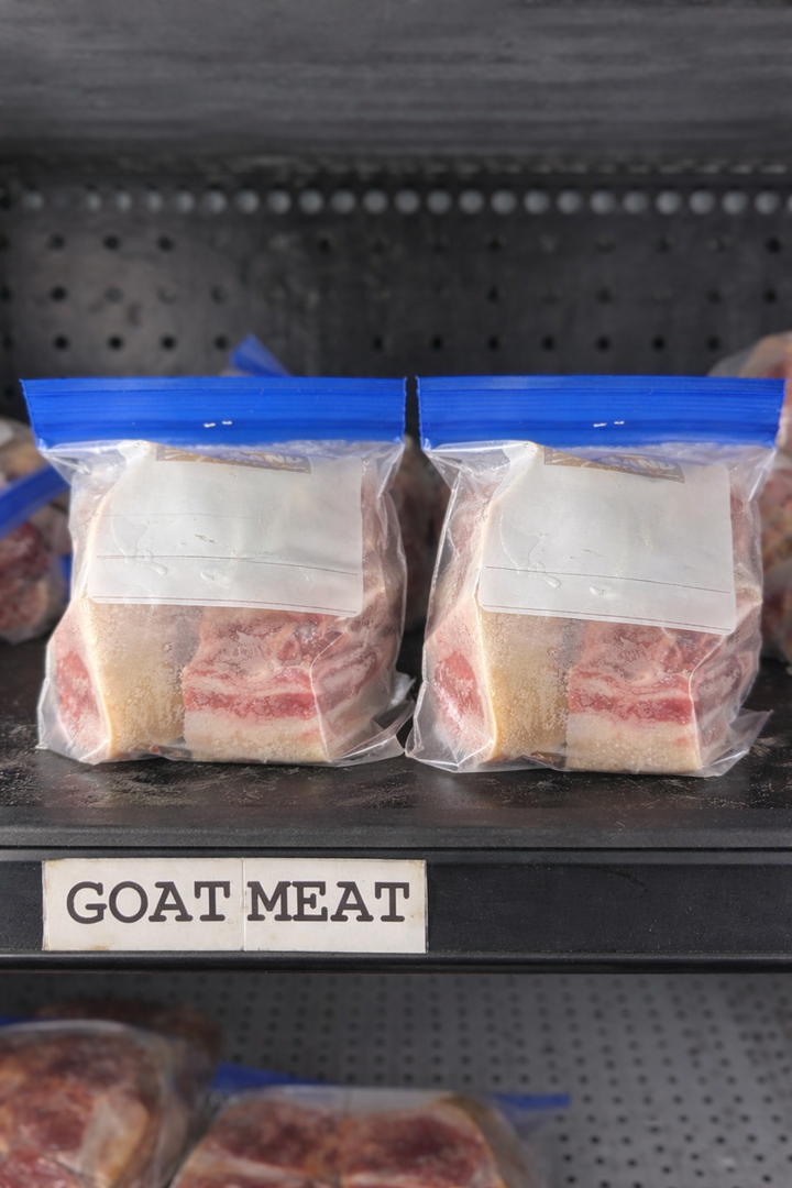 Goat Meat (Cleaned & Cut)