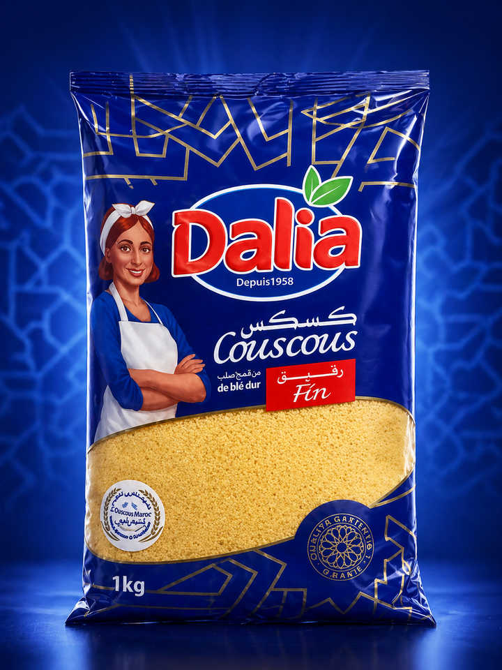 🌾 Dalia Couscous 1kg – Light, Fluffy & Quick to Prepare