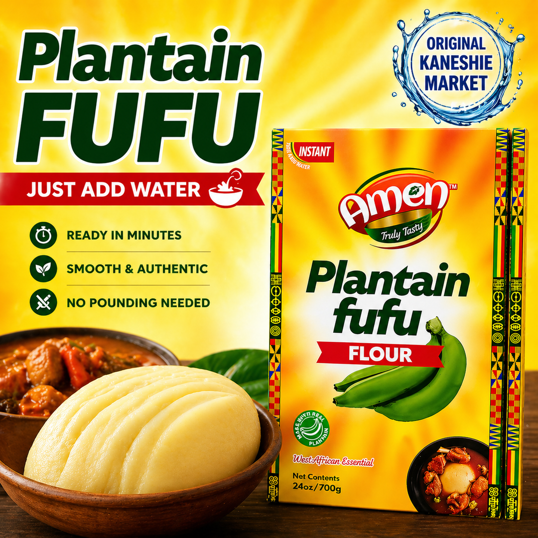 Amen Plantain Fufu – Traditional Plantain Fufu Mix 🍌🥣