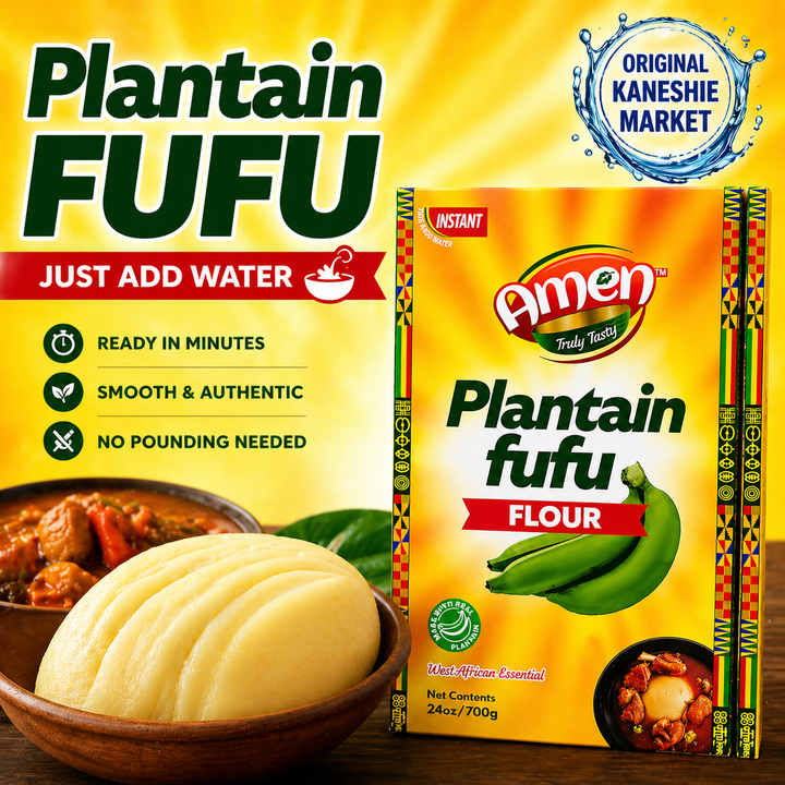 Amen Plantain Fufu – Traditional Plantain Fufu Mix 🍌🥣