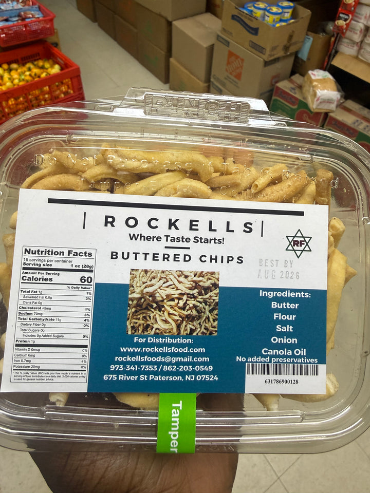 Rockells Snacks (Chin Chin / Buttered Chips)
