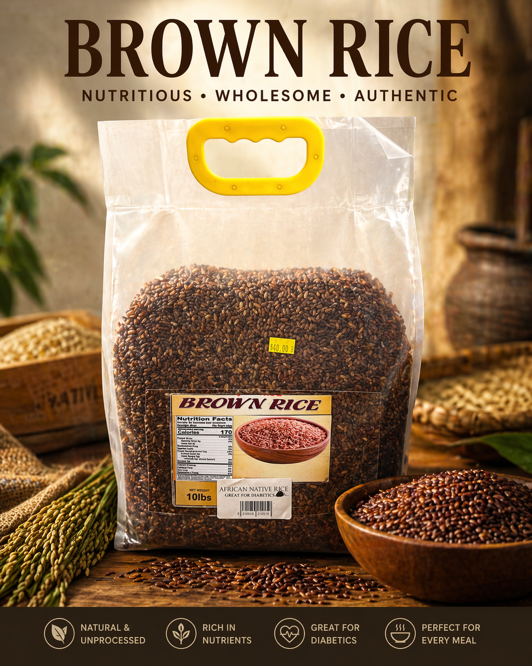 Brown rice native