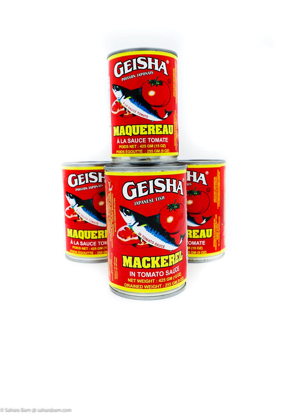 Geisha Mackerel in Tomato Sauce – Rich & Flavorful Canned Fish