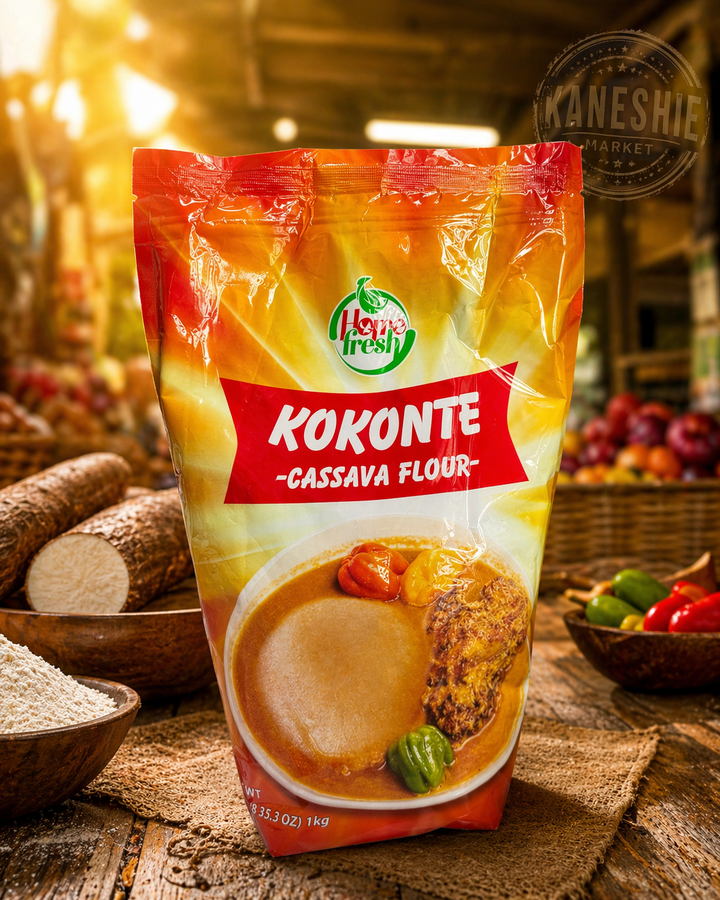 HomeFresh Kokonte – Traditional Dried Cassava Flour 🌾🥣