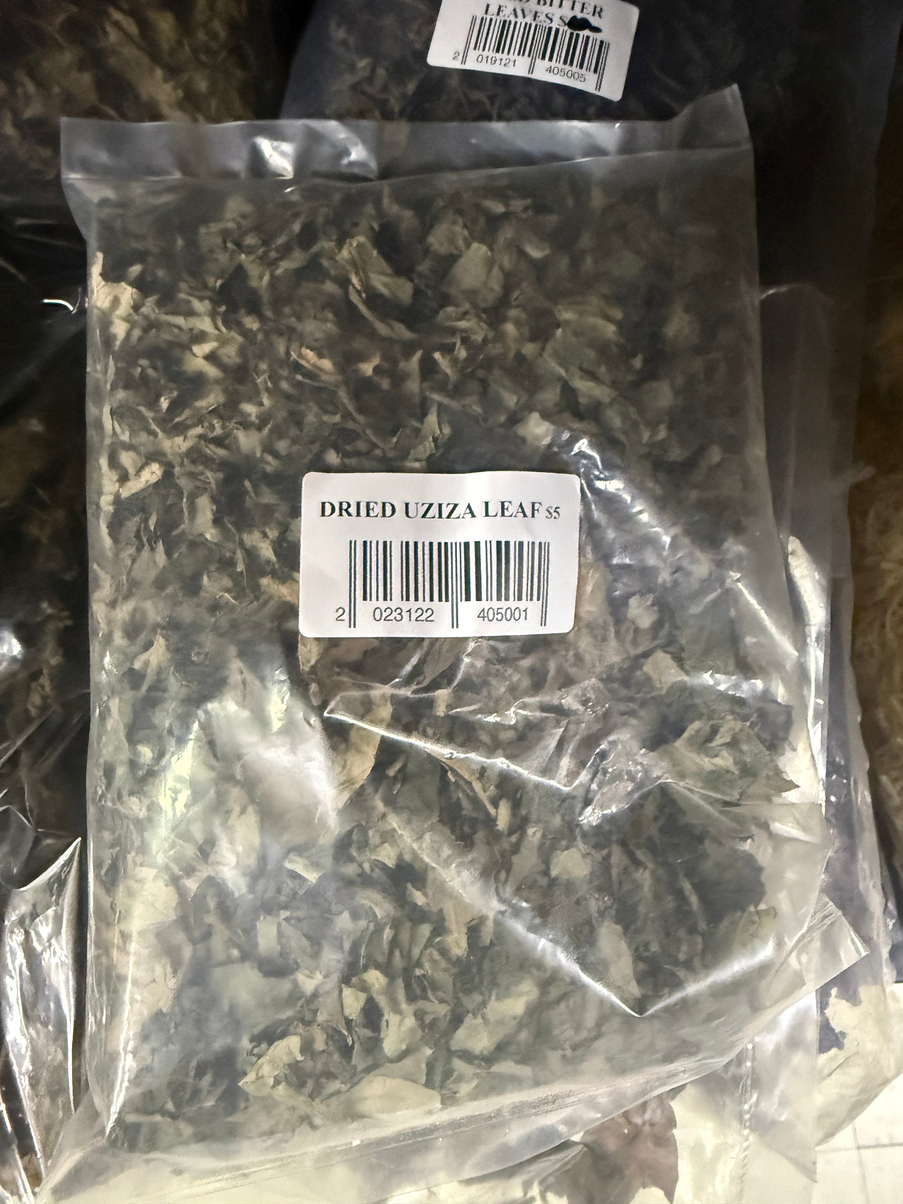 Dried Uziza Leaves