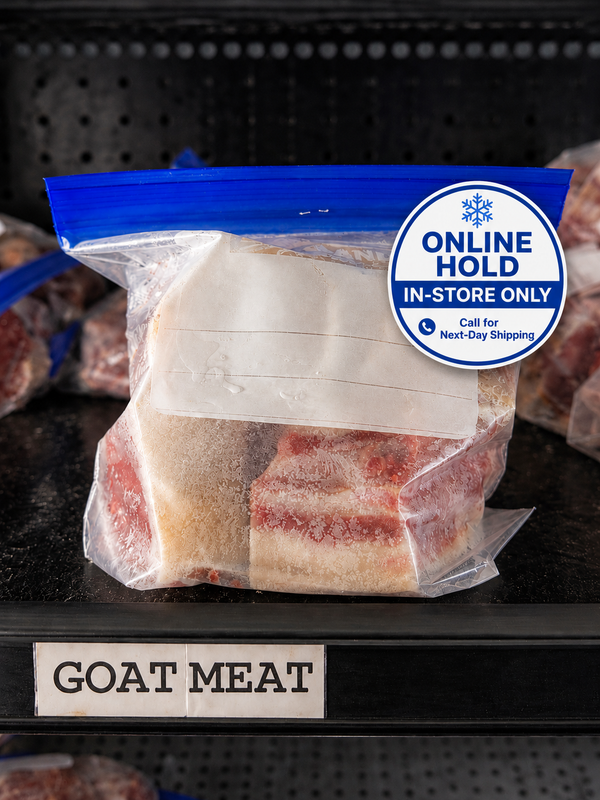 Goat Meat (Cleaned & Cut)
