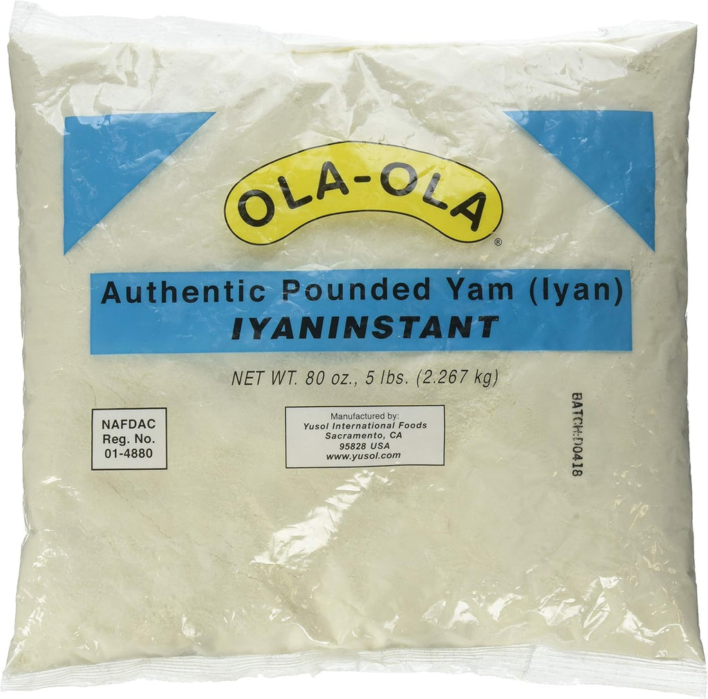 Ola Ola Pounded Yam Flour - 5lbs