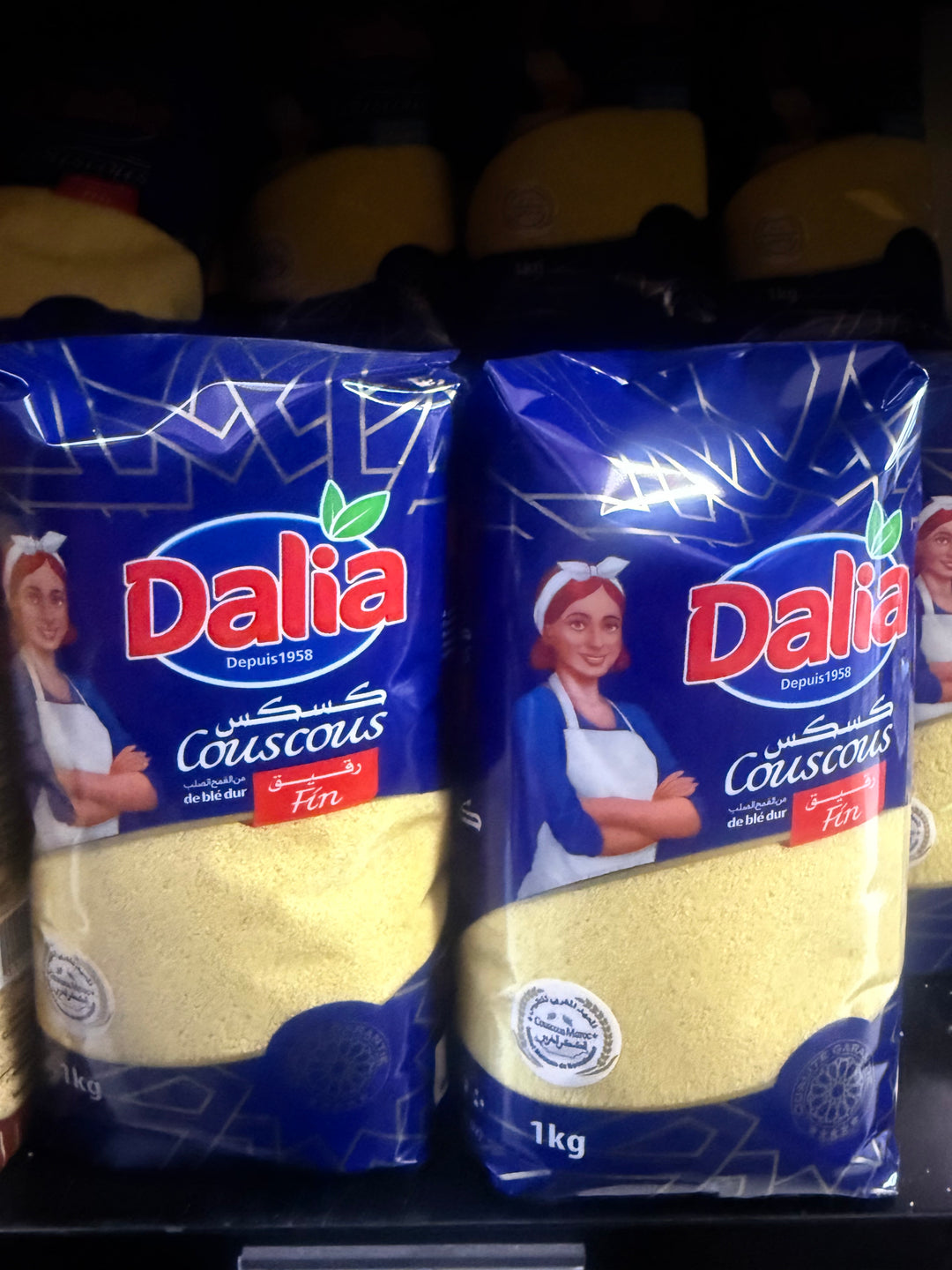 🌾 Dalia Couscous 1kg – Light, Fluffy & Quick to Prepare