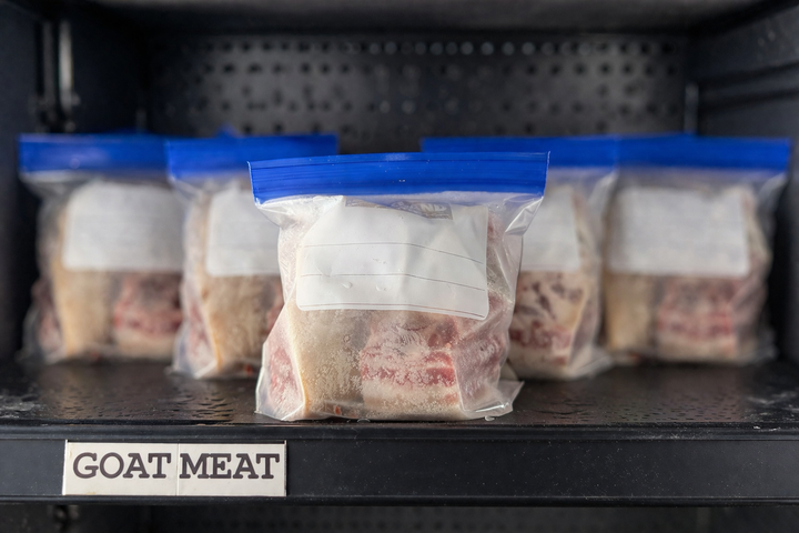 Goat Meat (Cleaned & Cut)