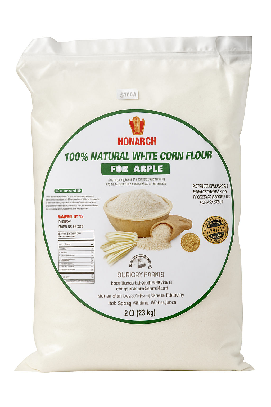 WHITE CORN FLOUR (Akple)