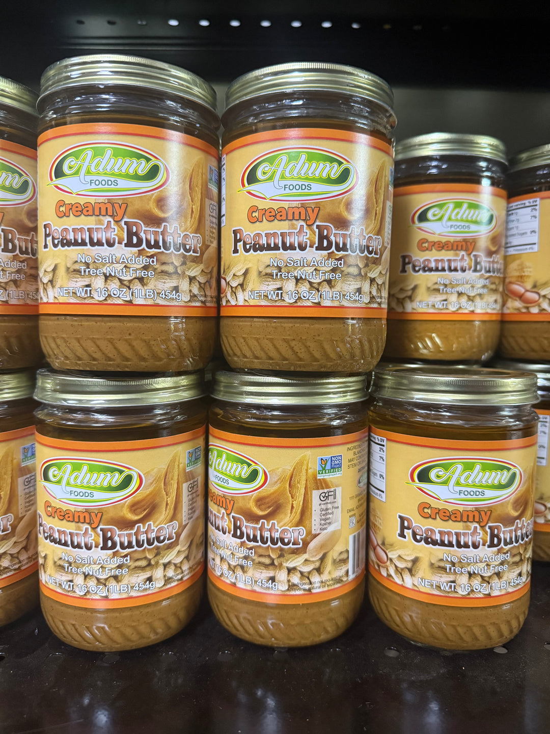 Adom Creamy Peanut Butter – Smooth, Rich & Authentic Flavor