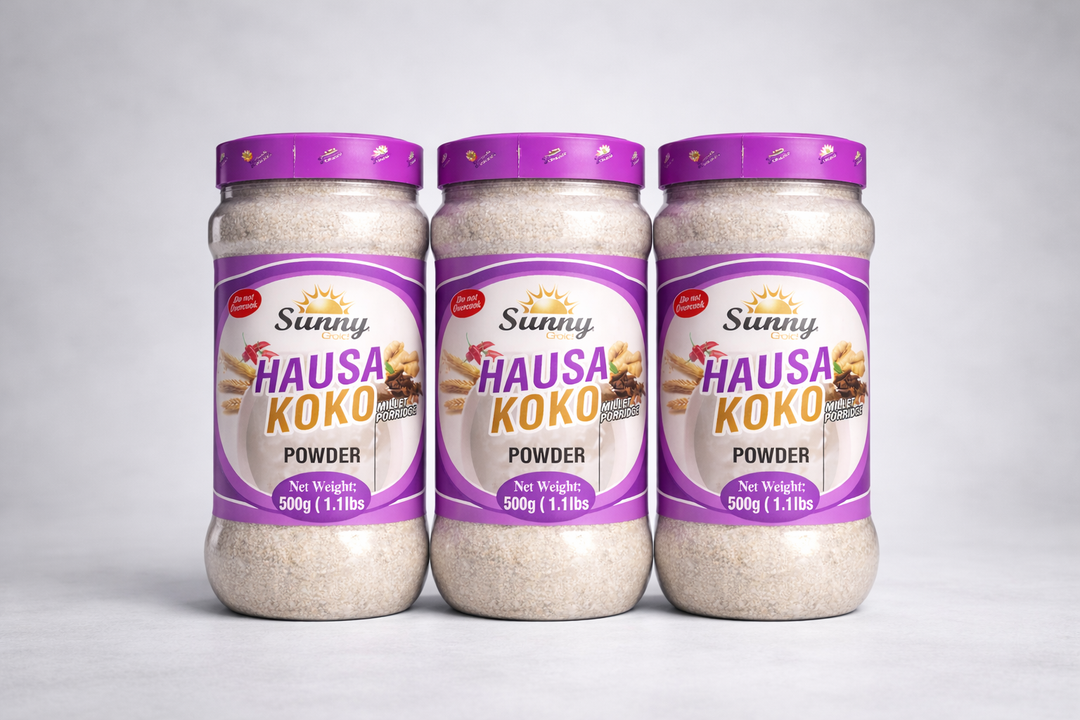 Sunny Gold Hausa Koko Millet Porridge Mix (500g)
