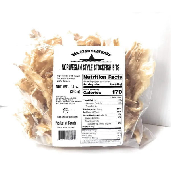 Norwegian Stock Fish Bits | Authentic Dried Cod for African Cooking