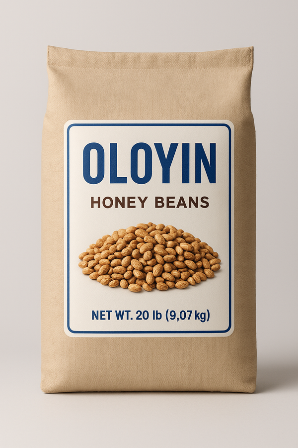 Oloyin Beans – 20 lbs (Honey Beans)