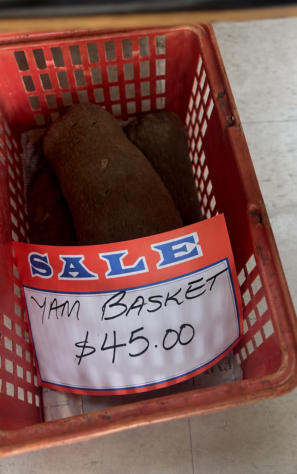Fresh Ghana Pona Yam 🇬🇭 (African Yam) – Nationwide Shipping