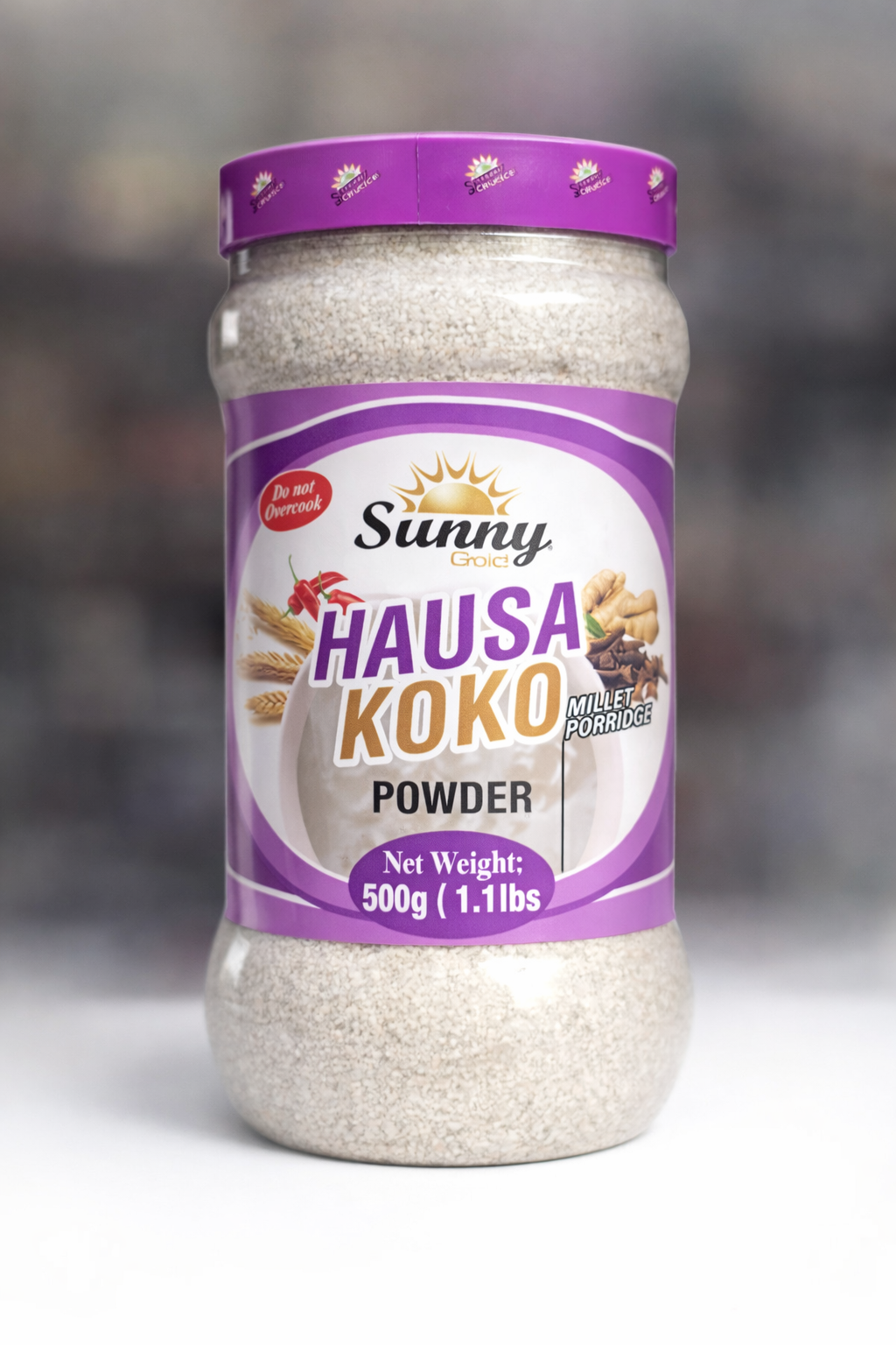 Sunny Gold Hausa Koko Millet Porridge Mix (500g)