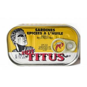 Titus Sardines in Oil – Rich & Flavorful West African Favorite