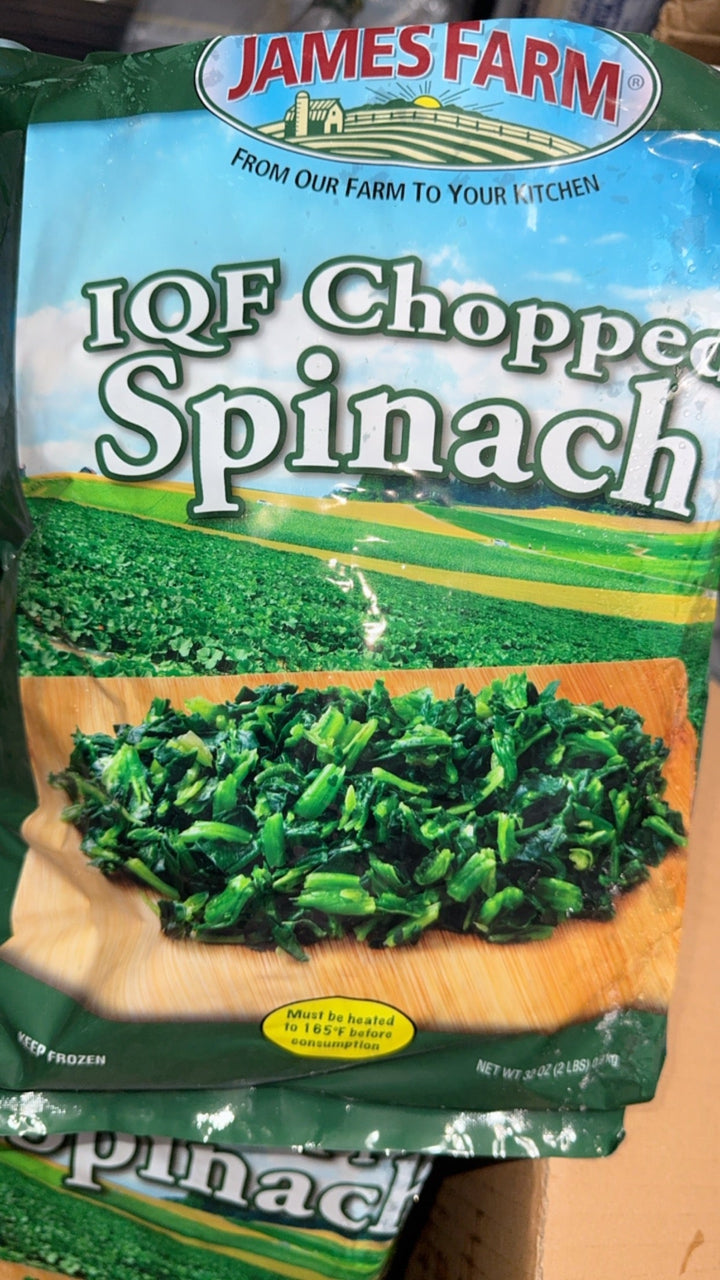 Chopped Spinach (Nkontomire)