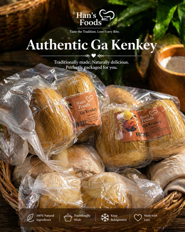 Han’s Foods Kenkey – Authentic Ghanaian Kenkey 🇬🇭