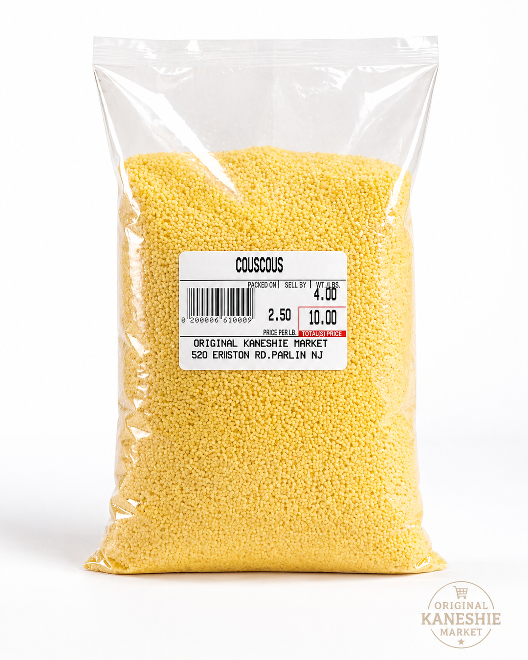 🌾 Kaneshie Market Couscous – 4 lbs (Light, Fluffy & Ready in Minutes)