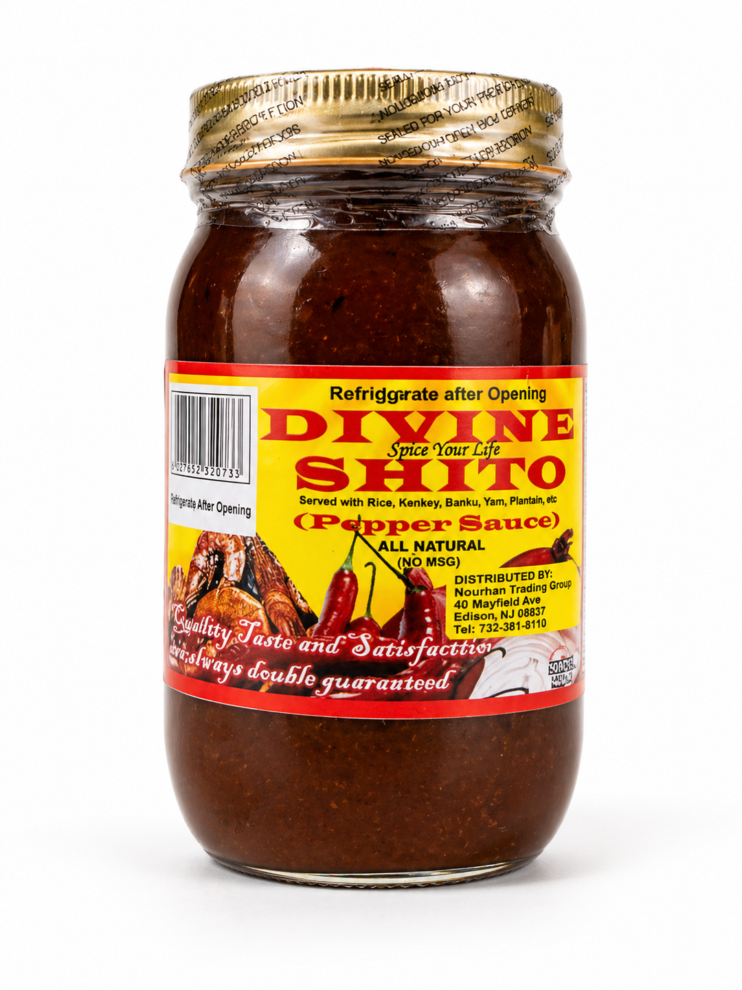 🌶️ Divine Shito – Authentic Ghanaian Black Pepper Sauce 🇬🇭🔥