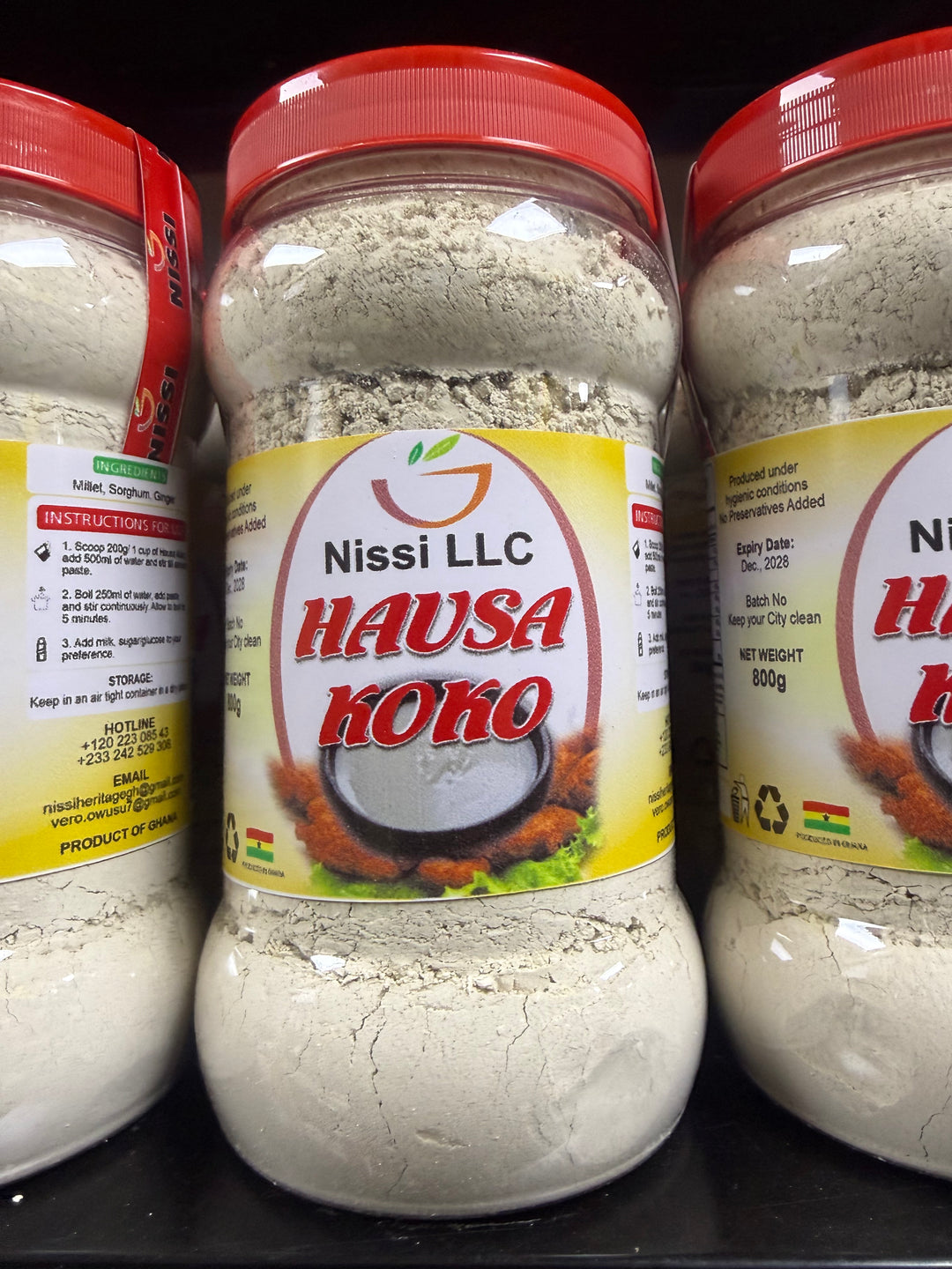 🇬🇭 Hausa Koko (Nissi) 🌾🥣