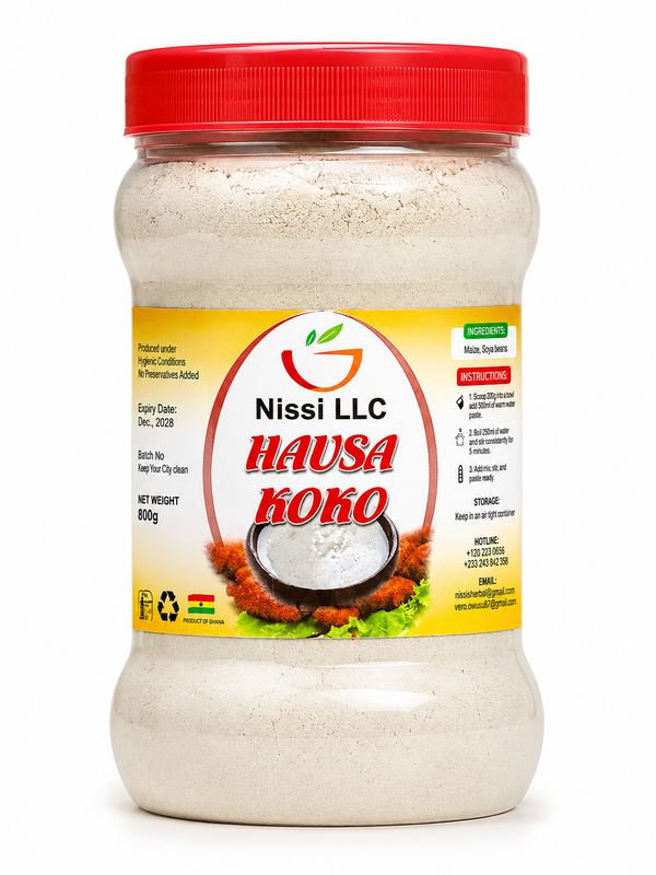 🇬🇭 Hausa Koko (Nissi) 🌾🥣