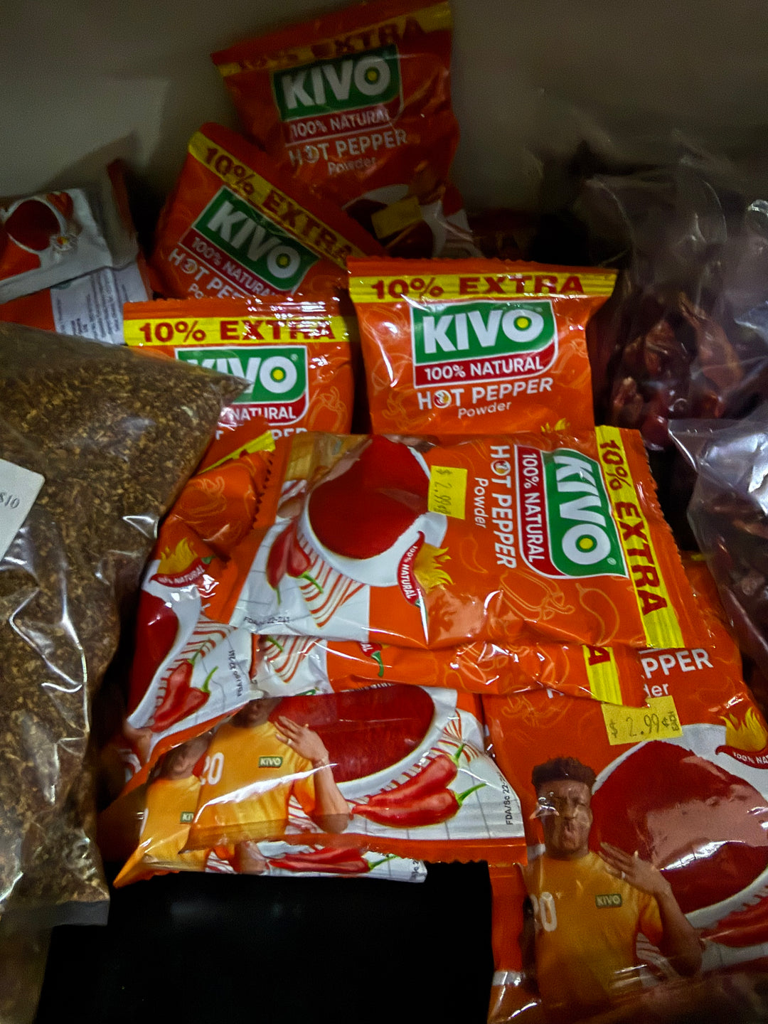 🔥 KIVO Hot Pepper Powder – 100% Natural Spice Kick 🌶️