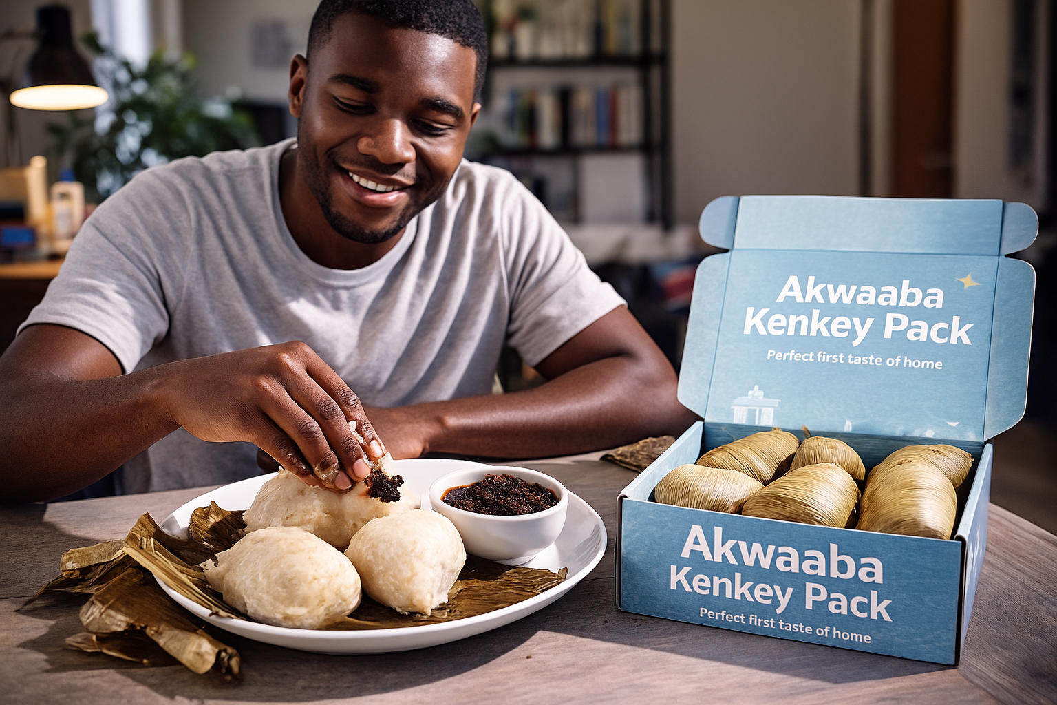 Akwaaba Kenkey Pack (6 pieces) – Perfect first taste of home