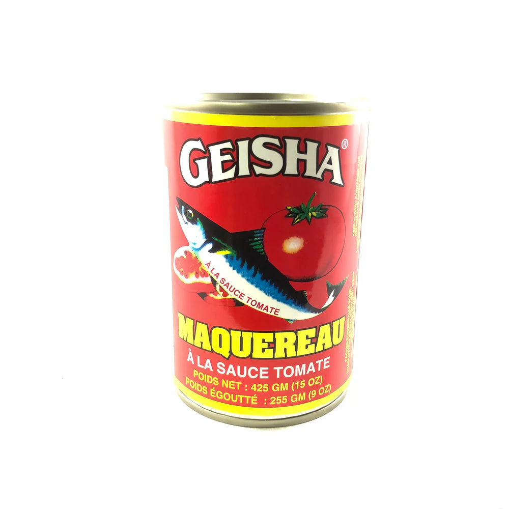 Geisha Mackerel in Tomato Sauce – Rich & Flavorful Canned Fish
