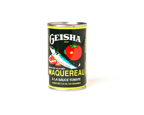 Geisha Mackerel in Tomato Sauce – Rich & Savory Canned Fish