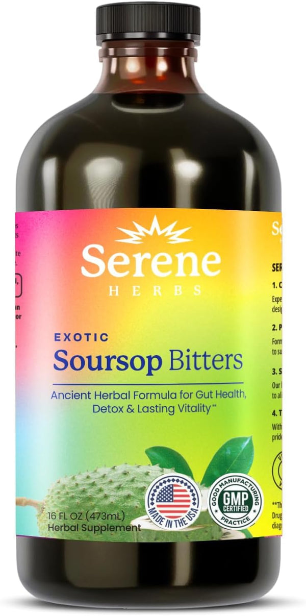 Soursop Bitters | Traditional Herbal Blend | Fast U.S. Shipping