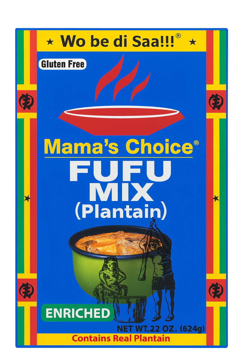 Mama's Choice Plantain Fufu