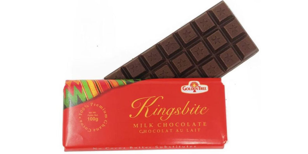 Kingsbite Milk Chocolate from Ghana - 100g
