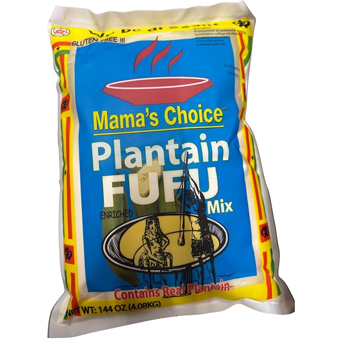 Mama’s Choice Plantain Fufu Flour (Big Bag, 10 lb)