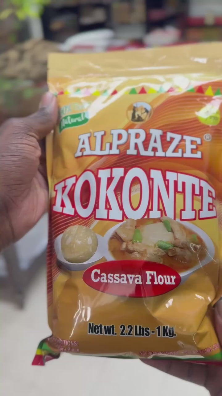 Alpraze Kokonte Flour – Traditional Dried Cassava Flour 🌾🥣