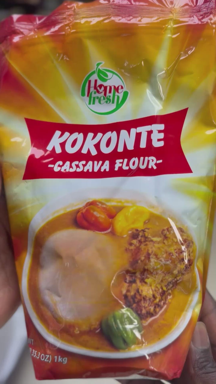 HomeFresh Kokonte – Traditional Dried Cassava Flour 🌾🥣
